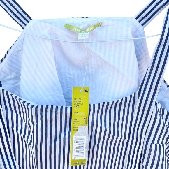 NWT GIANNI BINI Hello Sailor Jenna Blouse - Picture 4 of 6